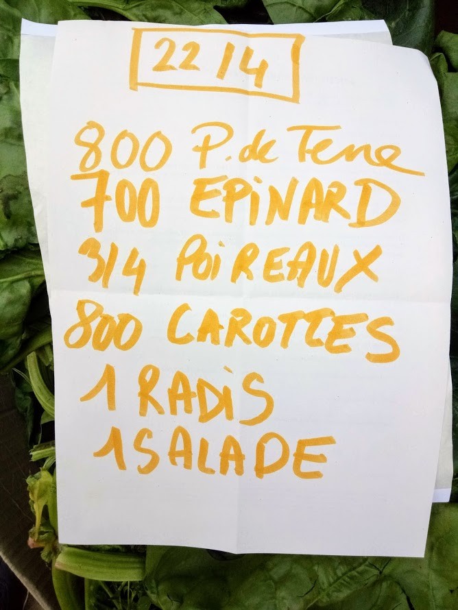 Le panier spécial vitamines